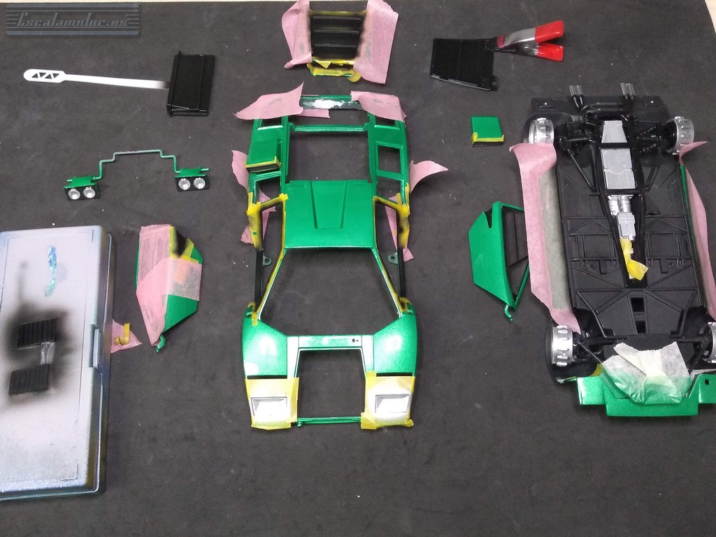 lamborghini countach lp400 kyosho 1:18