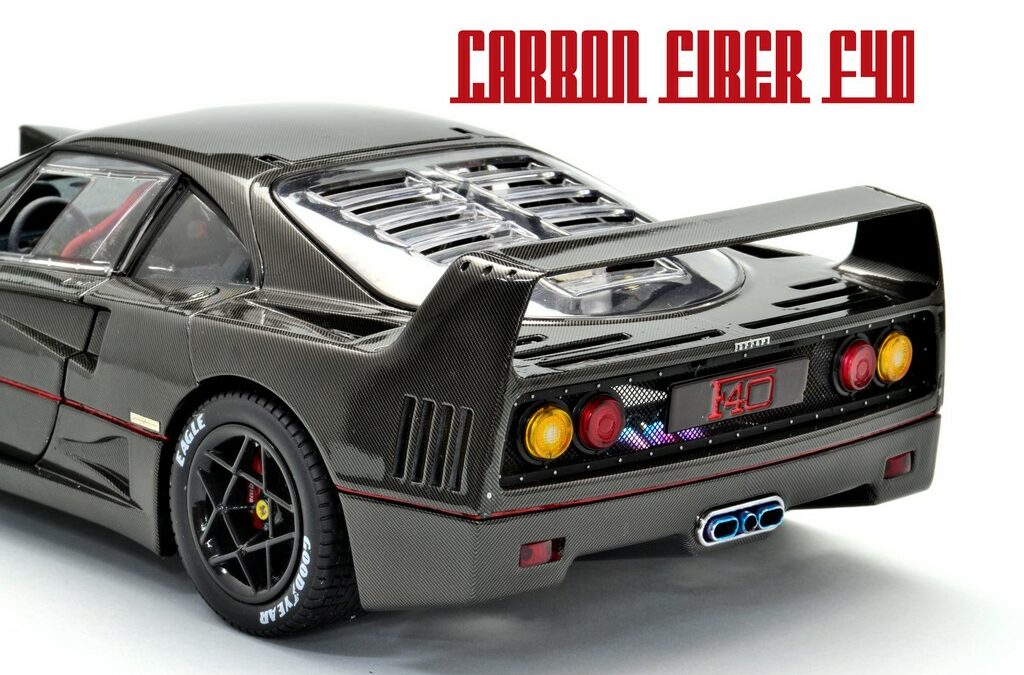 Carbon Fiber Ferrari F40 Kyosho 1:18